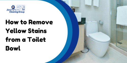 How to Remove Yellow Stains from a Toilet Bowl